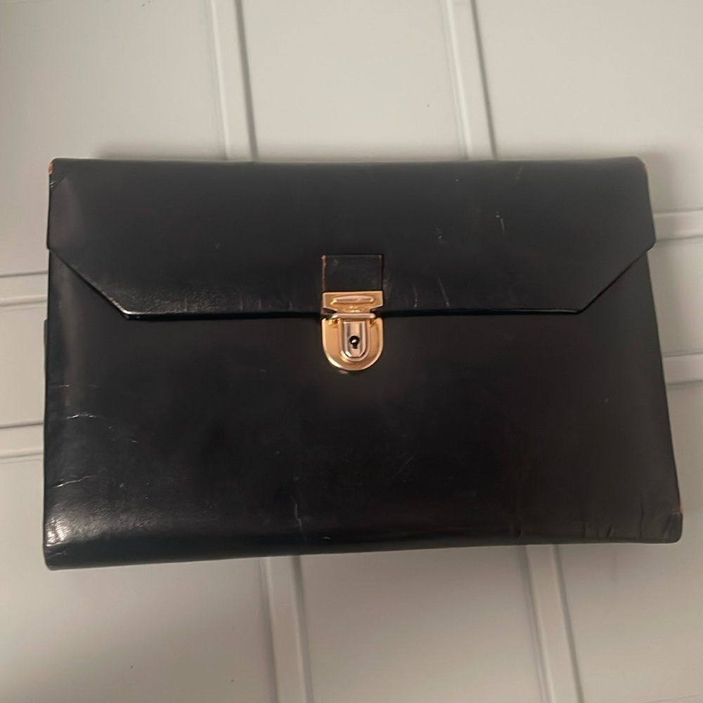 Canoa Leather file holder made in Argentina